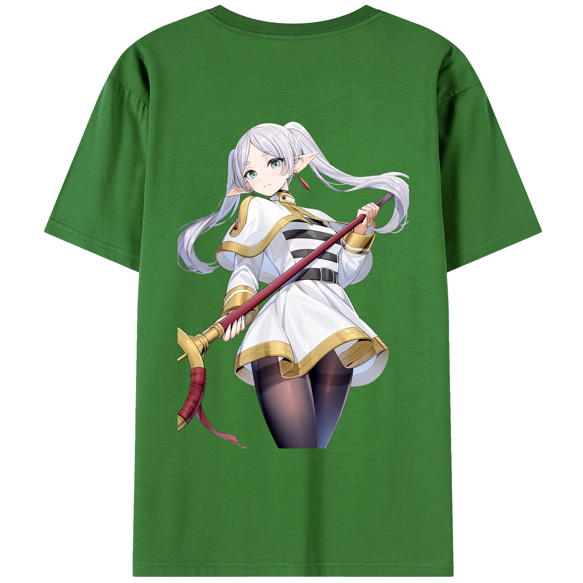 （画像用） 葬送のフリーレン Frieren レディース半袖Tシャツ(バックプリント)
